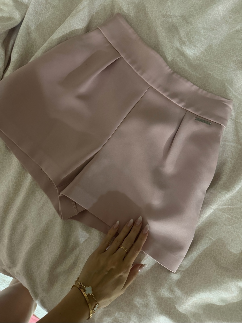 High-Rise Pink Women’s Shorts